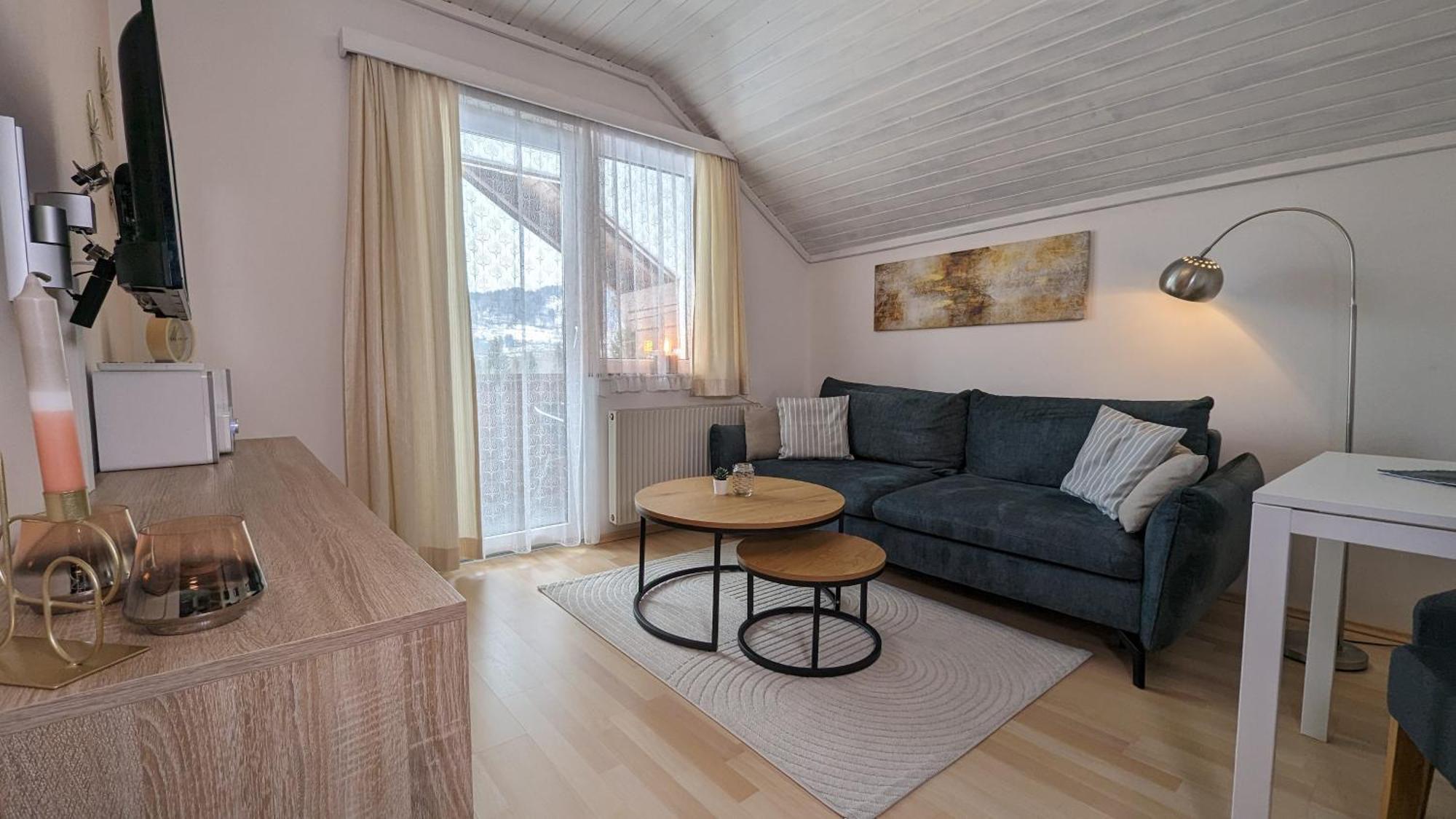 Ferienwohnung Edeltraud, Fusslaeufig Zum See Und 20 Minuten Vom Skigebiet Entfernt 도브리아흐 외부 사진